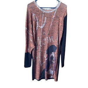 Volt design wear size 3 tall(10) Art to wear knit dress.